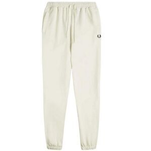 Fred Perry Mens Panelled Sweatpants / Cream